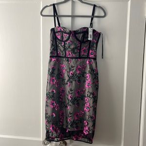 Milly Corset Top Cocktail Dress - NWT - Size 4